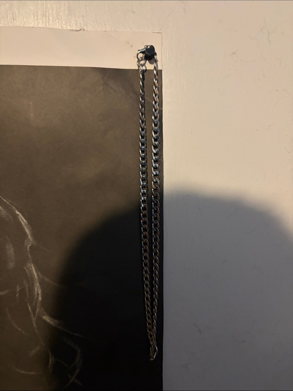 BKE Silver-Tone Double Curb Chain Necklace